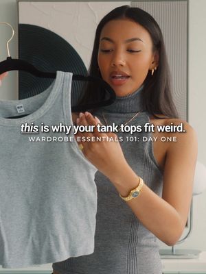 Ever wonder why some tank tops fit weird under your arms? It’s not “armpit fat”—it’s called the ‘Tail of Spence,’ and it’s actually axillary breast tissue that makes some cuts of tops look weird or feel uncomfortable.  Once you understand your body, shopping gets way easier (and way more empowering). I used to hate how certain tops fit around that Tail of Spence area, until I learned it’s just axillary breast issue AND it’s super common! It became a reminder that there’s nothing “wrong” with my body—it’s just uniquely mine.  Once I understood that, I started working WITH my body instead of against it.  Your body isn’t the problem. A lot of the time, it’s just the fit. 🤍 #stylingtips #fashiontips #bodypositivity #FashionAdvice #personalstyle 