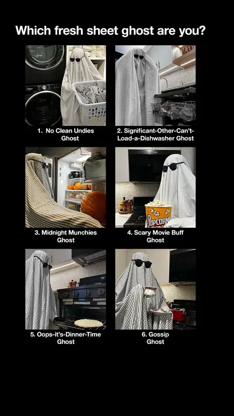 The freshest halloween costumes start with the freshest sheets.