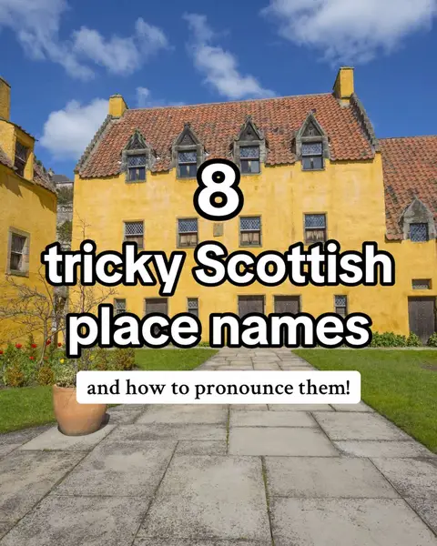 With this wee list, you’ll soon get the hang of some tricky Scottish place names in time for your next visit to Scotland! 😎🏴󠁧󠁢󠁳󠁣󠁴󠁿 #Scotland #VisitScotland #ScotlandTravel #ExploreScotland #ScottishTikTok 