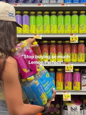 don’t mind us, just a quick stock up #lemonperfect #lemonwater #handstomyself #stopandshop 