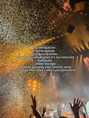 Do you agree with these? 👀 #gametime #concerts #livemusic #fyp
