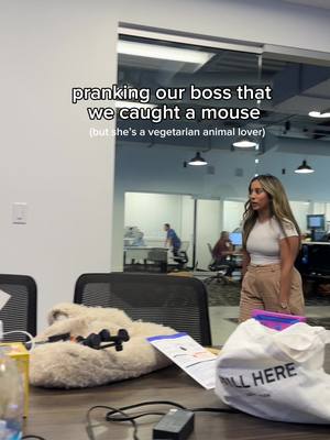 the way she immediately jumped into action to save the mouse. 😭 