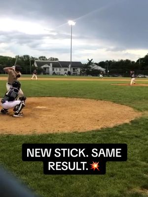 New stick, same swing. Baum’s away.💥  #baum #baumnation #baseball #homer 