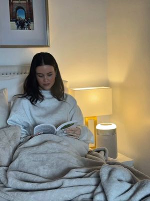 Sleeping with the @Blueair Sleep Collection has been a game changer in my nighttime routine — helping me get the best rest possible, no matter what the day brings! 💙💤 #AirCare #Sleep #BlueairPartner