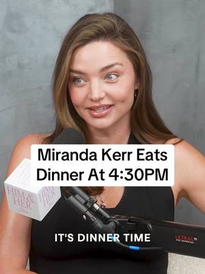 @Miranda Kerr gets into the nitty-gritty of the evening routine that keeps her family happy and connected 🍽️ 🎙️ @thehimandhershow  #mirandakerr #dinnertime #nighttimeroutine #podcastclips 