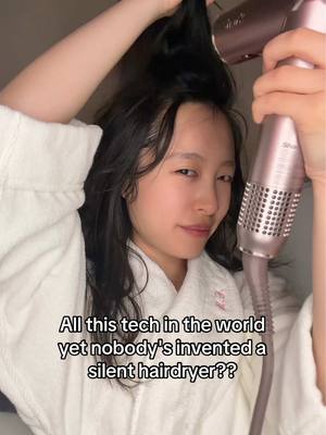I just want to blow dry my hair in peace 😭 #sharkbeauty #haircare #hairdryer #sharkflexstyle #hairstyletips @Shark Beauty 