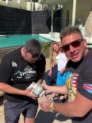 Giving my Spanish fan $100,000
