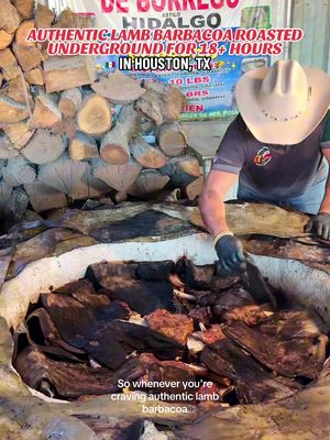AUTHENTIC MEXICAN LAMB BARBACOA ROASTED UNDERGROUND FOR 12* HOURS 🇲🇽🔥 This authentic, fall-off-the-bone barbacoa is the result of a 12* hour underground roasting process that can only be found at @Barbacoa de Borrego 3 Chiles! This family-owned restaurant slow-roasts meal daily inside large maguey (agave) leaves, resulting in the most juicy, tender, melt-in-your-mouth lamb you’ll ever taste. 🤤 People line up on weekend to buy this meat by the pound, but we highly recommend visiting on a weekday, so there's little to no wait! 🌮 Our go-to order is the Barbacoa de Borrego with consomé (made from the dripping fat of the slow-roasted meat) and fresh tortillas, their huge family sized machetes, and a refreshing glass of Agua de Jamaica. This place is in Aldine and 100/10 worth the drive! 🚙 P.S. They do $1 mini tacos on Taco Tuesdays! 📌 Save this post for when you're looking to go on a little food adventure! —— 📍: Tres Chiles (Aldine, 2506 W Mt Houston Rd) #barbacoa #tacos #mexicanfood #houston #houstonfood   