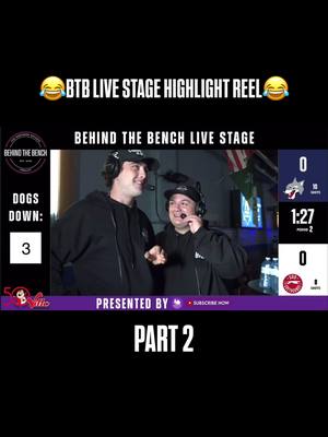 Part 2 of our highlight reel is here!😂 Check out the full stream on the @sortalocalnetwork 🔥#fyp #foryou #foryoupage #sudburywolves #ohl 