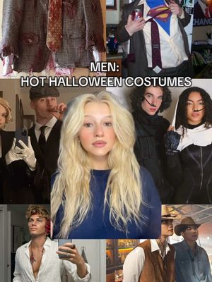 17 easy & hot Halloween costumes for men. Links on my Amazon storefront! #halloweencostumes #mencostume #baroutfit #halloweenlook #halloweenmakeup 