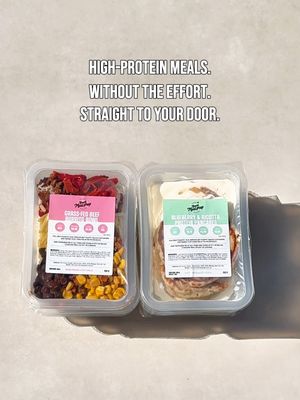 High-protein meals. YES PLEASE 🙋‍♀️ #fitnessmotivation #fitness #SmallBusiness #mealprep #bondimealprep #fyp #fitnessgoals #foryou #fy #foryoupage