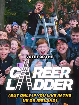 Thank you for watching the channel ❤️ Only UK 🇬🇧 and IRELAND 🇮🇪 based viewers can vote 🗳️ (sorry!) #careerladder #TikTokAwardsUKIE 