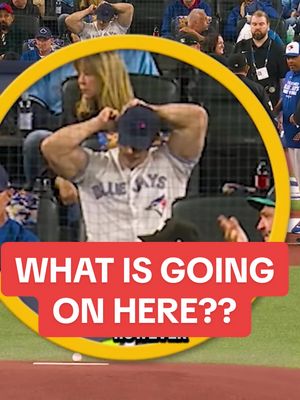 WHAT IS GOING ON IN TORONTO?? 😂 @FanDuel  @FanDuel Canada  #ALCS  #TorontoBlueJays  #Baseball 