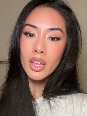 I think this is the best my makeup has looked in like a year damn #makeuptutorial #makeupartist #asianmakeup #cateye #lipliner 