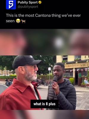 Eric Cantona casually walking around with his goat 🐐😭 #ericcantona #cantona #manunited #manutd #mufc #funny #footymemes #soccermemes #foryou #fy #4u #trending (Via IG: eman.rtm )