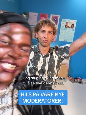 Vi har fått nye social media managers!!😍 vi lar nå @Lars Henriksen og @🍬 Naomi ta over vår tiktok! Følg oss for å få med deg denne reisen! #themoderators #primevideonorge 