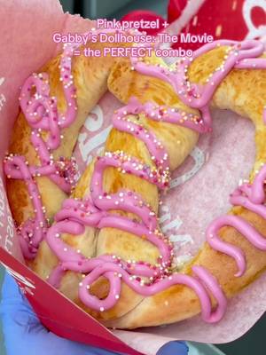 Sprinkles, sparkles and all the pink you could ask for when you order our Gabby’s Dollhouse: The Movie meal! See Gabby's Dollhouse: The Movie, Only In Cinemas! 💖 #gabbysdollhousethemovie #gabbysdollhouse #mrpretzels #pretzel
