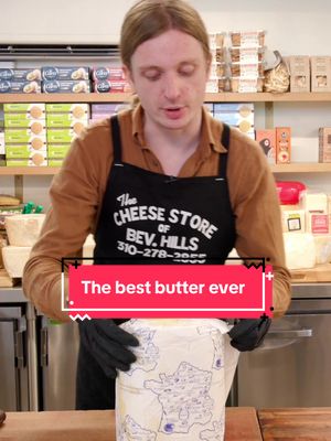 Maison Bordier the best butter there is #cheesestoreofbeverlyhills #cheesestore #cheesemonger #cheesetok 