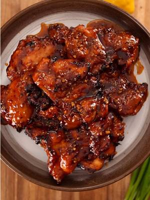 What’s For Dinner Tonight? Ep. 3 Sticky, sweet, and a little spicy Maple Soy Air Fryer Chicken Thighs for dinner tonight!  INGREDIENTS  Chicken & Marinade 2 lb boneless, skinless chicken thighs 1 lemon, zested ⅛ cup soy sauce ¼ cup maple syrup 1 tbsp garlic powder 1 tbsp smoked paprika Glaze  2 tbsp butter 4 cloves garlic, minced ½ cup maple syrup ⅓ cup soy sauce 2 tbsp rice vinegar 3 tsp Momofuku chili oil 1 tsp cornstarch + 2 tbsp water (slurry) INSTRUCTIONS 1.In a bowl add chicken thighs and season with  soy sauce, maple syrup, lemon zest, garlic powder, and smoked paprika, coat well.  2.Preheat the air fryer to 400°F. Place thighs in a single layer and cook for 15 minutes, flipping halfway, until golden and cooked through (165°F internal temp). 3.Make glaze: In a saucepan, melt butter. Add garlic and cook until fragrant. Stir in maple syrup, soy, vinegar, and chili. Simmer for 3–4 minutes. Stir in slurry and cook until sticky and glossy. 4.Baste & finish: Add cooked chicken thighs to the glaze, toss to coat,  5.Serve: Drizzle extra glaze over the chicken serve over rice and veggies and enjoy!