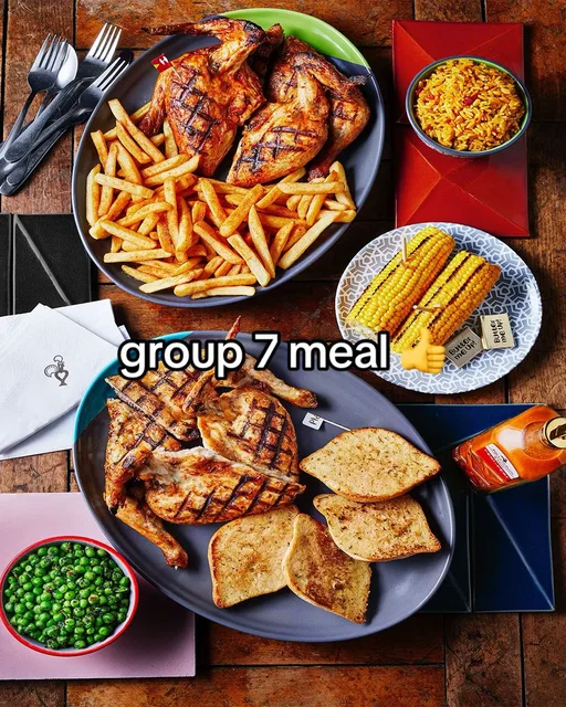 group 7 = elite 👏 #nandos #nandosuk 