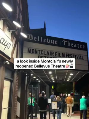 welcome back to Montclair, Bellevue 👋🎬 ICYMI, the long-vacant theatre reopened on October 18th for the Montclair Film Festival. Right now, the theatre is exclusively showing MFF films before switching to mainstream releases by November (if all goes according to plan). Details at TheMontclairGirl.com.  ✍️ + 🎥: Meg McClenahan #montclair #montclairgirl #bellevuetheatre #montclairfilmfestival #montclairnj 