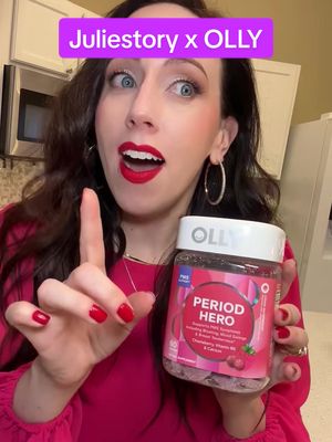 PMS drama ruining everything? OLLY Period Hero helps to reduce the drama and get you back to living your best life. @Juliestory #OLLYPartner 