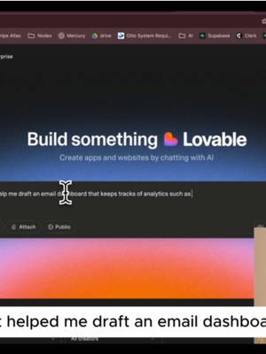 FULL STACK APP in a few mins!! Taking requests for what to build next pls lmk 🤭 @lovable-dev  #automations #fullstack #app #ai