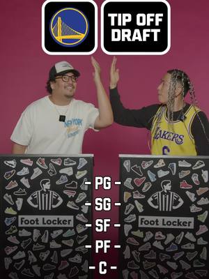 [NBA TIP OFF TEAMS ONLY DRAFT] Which athletes would you have chosen differently? @AK @footlocker  . #NBA #basketball #hoops #shoes #tipoff 