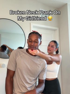 She was shook 😂😂 #desandnaz #couples #relationshipgoals #fyp 