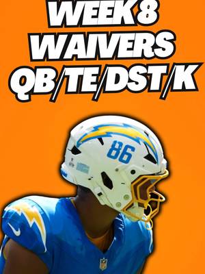 Week 8 Fantasy Football Streamers TE/QB/DST & Kicker #fantasyfootball #nfl #nflfantasy #waiverwire #waiverwirepickups #waivers #fyp #nflfantasyfootball #foryou #Streamers