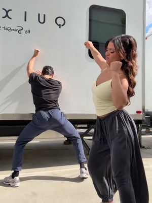 Show day vibes 🪩🥳 @Jen Affleck @Dancing with the Stars #DWTS #dwts