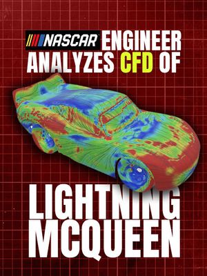 We may have found the true reason Lightning McQueen couldn’t keep up with Jackson Storm 😳 Seth Dillard - Aerodynamics/CFD Engineer for RFK Racing - analyzed a newly released CFD of Lightning McQueen. With his professional analysis, it’s become clearer some of the aerodynamic details that may have helped - or at times hindered - Lightning McQueen’s performance in his journey for 7 Piston Cups.