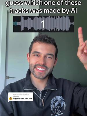 Replying to @Daniel Ciurlizza let’s see how good your listening skills are today. one of these tracks was 100% composed by me featuring recordings by live musicians. the other was completely Al-generated and it's void of any human-touch.