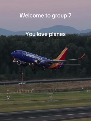 Where are the group 7 plane lovers?  📸 @SWA HOU 