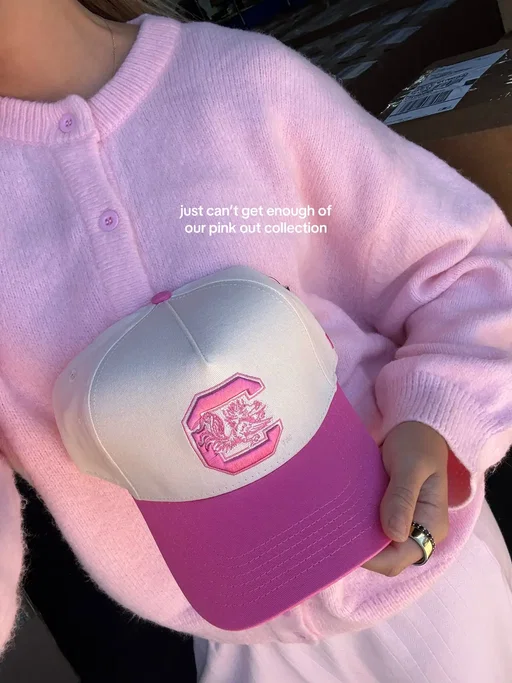 pink superiority🎗️🩷💌 #pinkout #BreastCancerAwareness #hats #style #aesthetic 