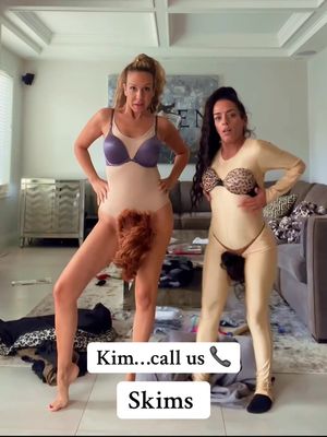 @Kim Kardashian call us! #skims #funny #bffs #underwear @SKIMS 