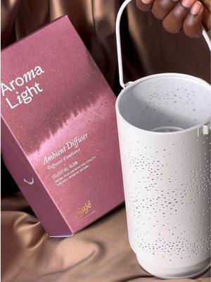Tap into the magic of the season, literally 🪄✨ This best-selling ambient holiday diffuser is BACK in a limited edition star-inspired design. Aroma Light gives you three brightness settings and a gentle aromatic experience.  Available now! #holidaydecor #ambientlight #moodlighting #diffuser #cozyhome 
