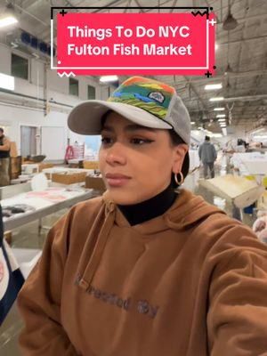 Do you know where NYC seafood comes from? I pulled up to the Fulton Fish Market at 2 am where NYC restaurants shop at. 2 million pounds of fish move through here every night.  #thingstodoinnyc #fishmarket #pescado #nyceats #Foodie 