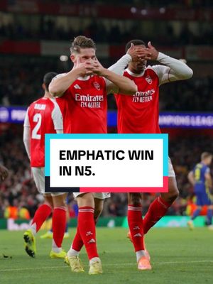 We are The Arsenal ✊ #arsenal #afc #championsleague 