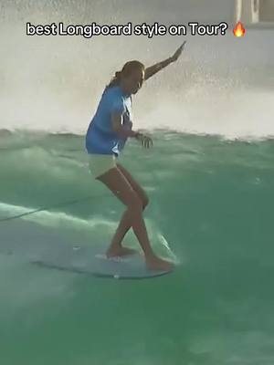 How beautiful was that 😍 Kelis Kaleopa’a making it look so easy #longboard #style #surfing
