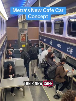 @Metra Rail Chicago is testing their prototype Cafe Car. Find its schedule on the Metra website, try it for yourself, and complete their survey to share your feedback! #drivelessdomore #ad