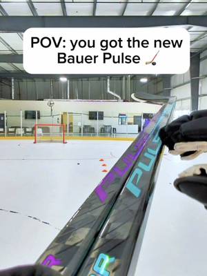 POV: you got the new Bauer Pulse🏒  …what do you think?👇 @Bauer Hockey #BauerPartner