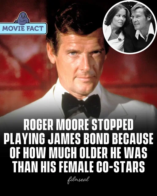 Forever known as the man who replaced Sean Connery in the James Bond series, Roger was 57 when he hung up his golden gun and tuxedo, and he revealed his age did play a part in his decision to end things with the franchise. #FilmSeal #film #movie #cinema #007 