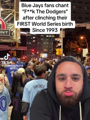 It’s one thing to be excited, it’s another to be disrespectful.. keep that same energy, Blue Jays fans. Alright, eh? See yall on Friday! #dodgers #losangelesdodgers #bluejays #WorldSeries #MLB 