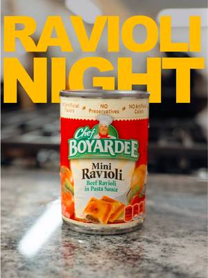 One of my favorite childhood meals, time to pass the torch.😋 #fypシ #ugccreator #chefboyardee #ravioli 