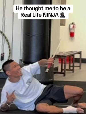 •REAL LIFE NINJA FOR A DAY• @adrenalinetricking @Shaquan Parson🥋🔥 #fyp #foryou #foryoupage #viral #trending