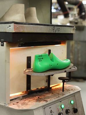 Turning up the heat for the perfect fit. #RedWingShoes #Manufacturing