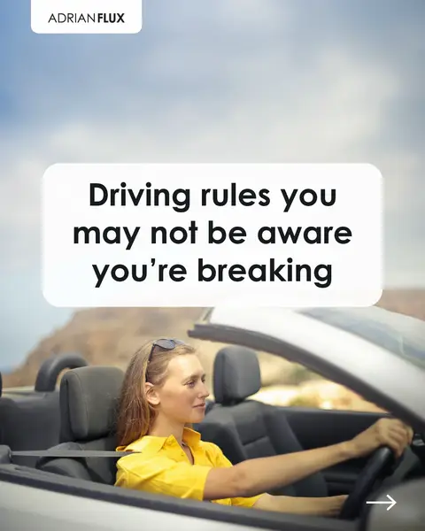 Don’t get caught out!  For more examples of these rules, read the blog post linked in our bio. #driving #law #rules #vaping #driving 