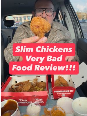 Slim Chickens shocking bad food review 🍗  #slimchickens #badfood #foodreviews 