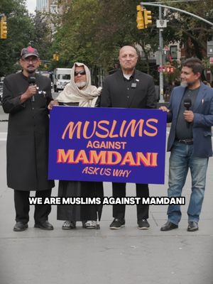 Muslims Against Mamdani: Ask Us Why #VoteforCuomo #SayNoToZo 
